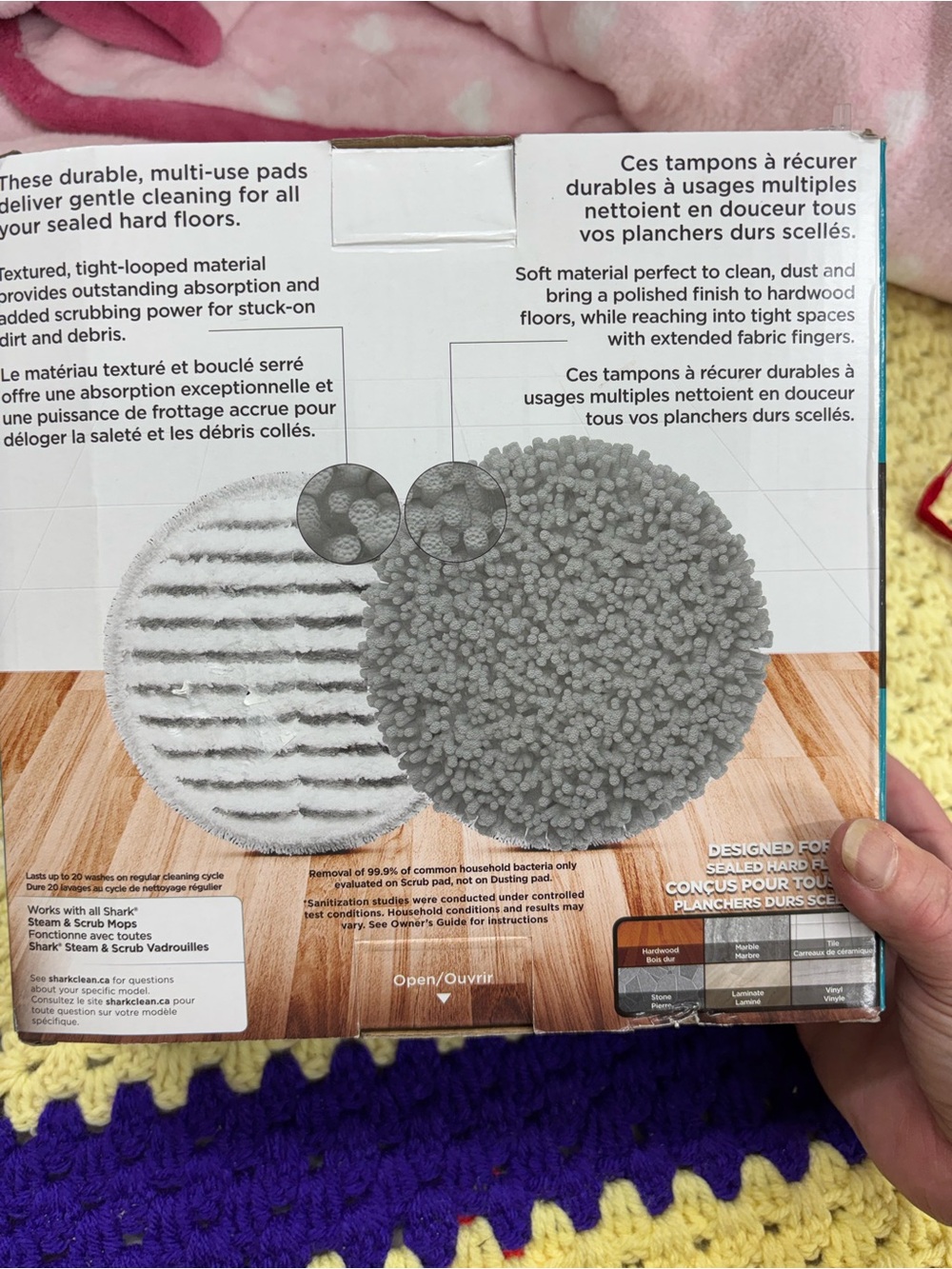 Shark scrub & steam pads-new - Picture 5 of 7